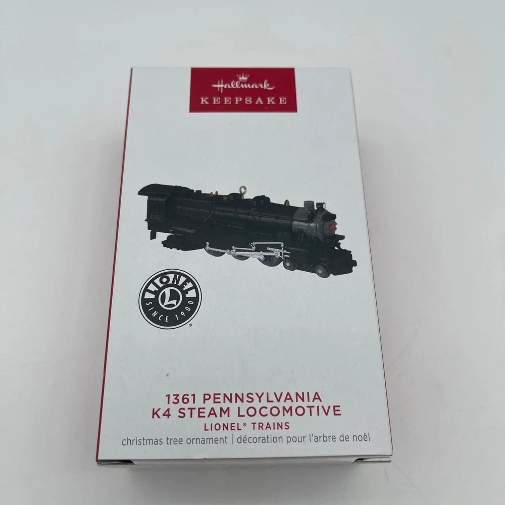 Hallmark Keepsake 2023 Lionel 1361 Pennsylvania K4 Steam Locomotive Ornament